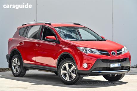 Red 2014 Toyota RAV4 Wagon Gxl (2Wd)