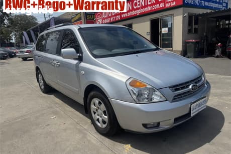 Silver 2008 Kia Grand Carnival Wagon (Ex)