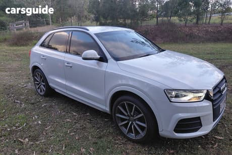White 2016 Audi Q3 Wagon 2.0 Tfsi Sport Quattro (132Kw)