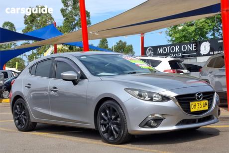 Silver 2013 Mazda 3 Hatchback Sp25