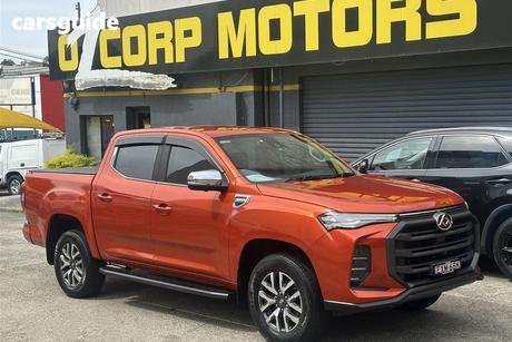 Orange 2022 LDV T60 Double Cab Utility Max Pro (4X4)