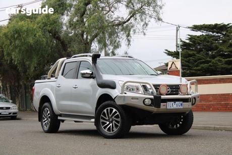 Silver 2017 Nissan Navara Dual Cab Utility St-X (4X4)