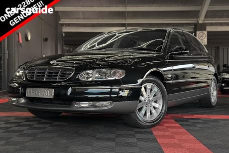 Black 2002 Holden Statesman Sedan V8