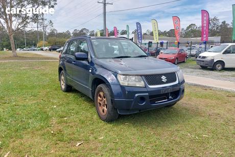 Blue 2007 Suzuki Grand Vitara Wagon Trekker