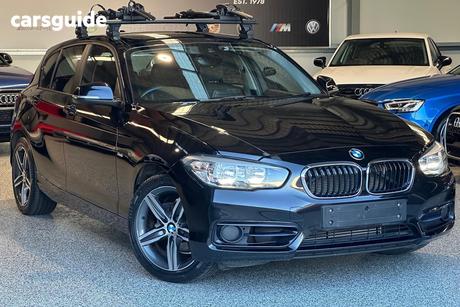 Black 2017 BMW 118I Hatchback Sport Line