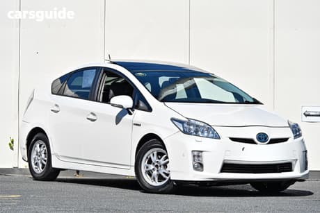 White 2009 Toyota Prius Hatchback I-Tech Hybrid