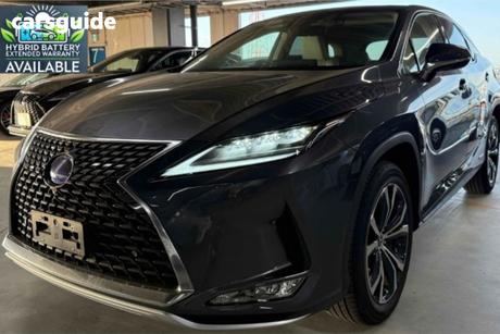 Grey 2022 Lexus RX SUV HYBRID W/ PREMIUM IVORY LEATHER SEATS, 360 CAMERA