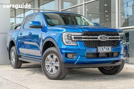Blue 2024 Ford Ranger Double Cab Pick Up Xlt 2.0 Hi-Rider (4X2)