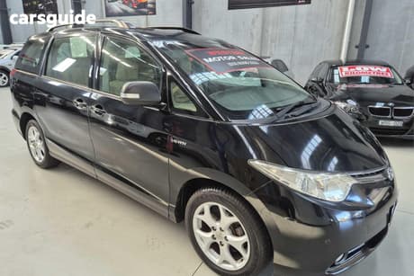 Black 2007 Toyota Tarago Wagon Glx