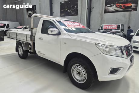 White 2016 Nissan Navara Cab Chassis Rx (4X2)