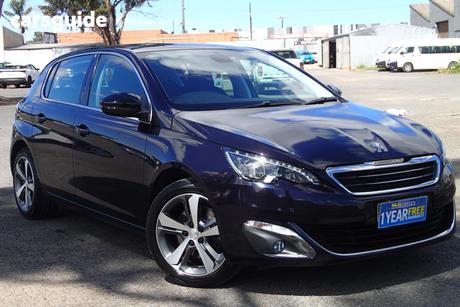 Blue 2016 Peugeot 308 Hatchback Allure