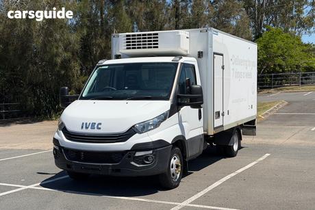 White 2020 Iveco Daily Ute Tray