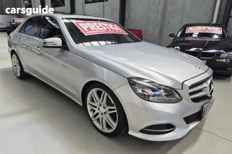 Silver 2013 Mercedes-Benz E200 Sedan