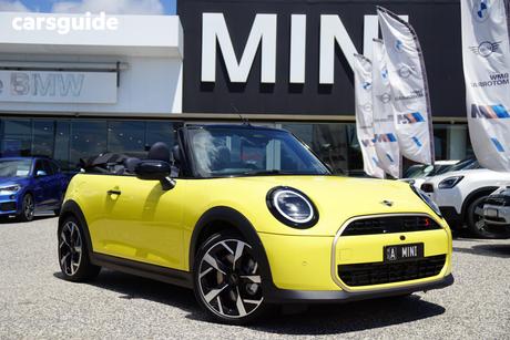 Yellow 2025 Mini Cooper Convertible S FAVOURED F