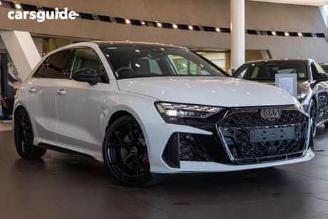 White 2025 Audi RS 3 Sedan 2.5 Tfsi S Tronic