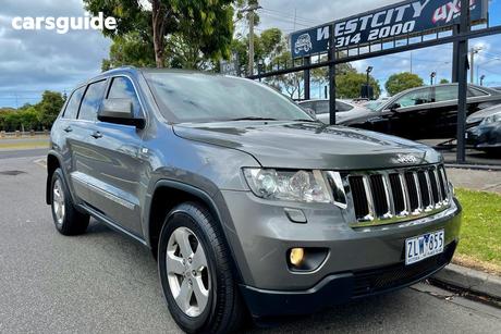 Grey 2012 Jeep Grand Cherokee Wagon Laredo (4X4)