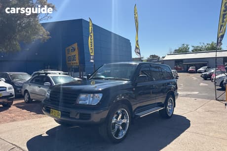 Black 2004 Toyota Landcruiser Wagon Kakadu (4X4)