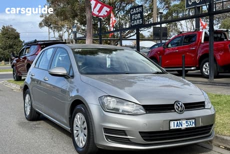 Brown 2013 Volkswagen Golf Hatchback 90 Tsi