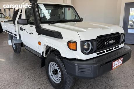 White 2024 Toyota Landcruiser Cab Chassis Lc79 Workmate