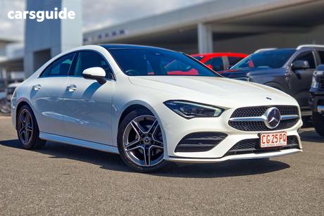 White 2021 Mercedes-Benz CLA200 Coupe