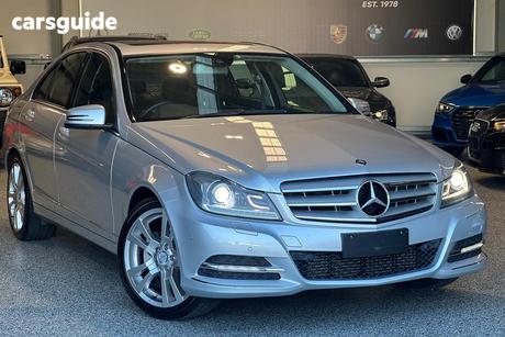 Silver 2012 Mercedes-Benz C250 Sedan Cdi Avantgarde Be