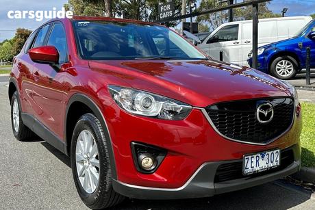 Red 2012 Mazda CX-5 Wagon Maxx Sport (4X4)