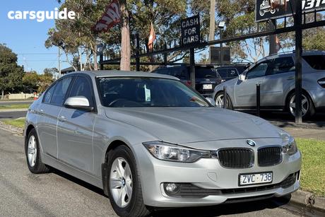 Silver 2013 BMW 316I Sedan