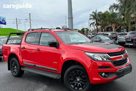 Red 2018 Holden Colorado Crew Cab Pickup Z71 (4X4)