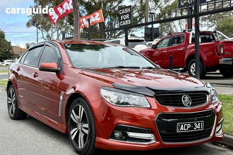 Red 2015 Holden Commodore Sedan Sv6 Storm