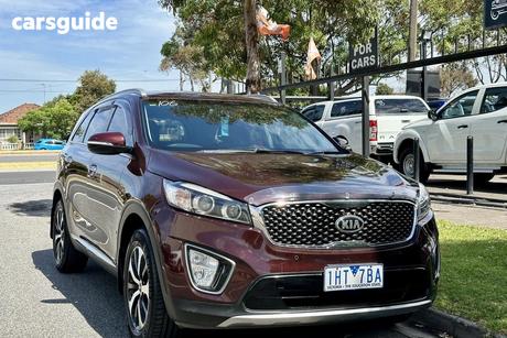 Red 2016 Kia Sorento Wagon Sli (4X4)