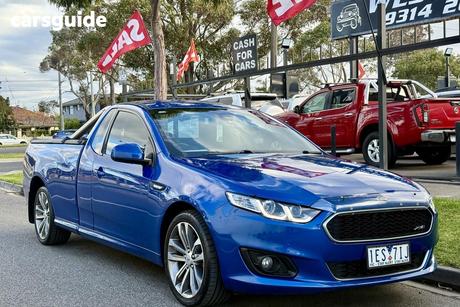 Blue 2015 Ford Falcon Utility Xr6 (Lpi)