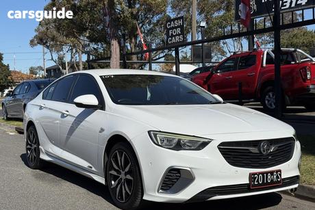 White 2019 Holden Commodore Sportswagon Rs-V