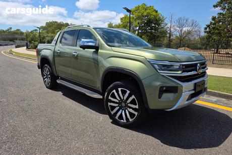 Green 2025 Volkswagen Amarok Dual Cab Utility Core Tdi405 4Motion