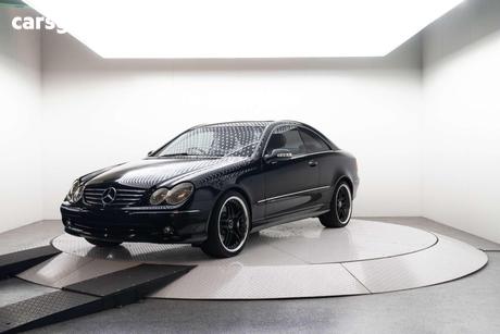 Black 2003 Mercedes-Benz CLK500 Coupe Elegance