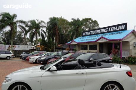 White 2015 BMW 228I Convertible M Sport