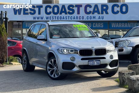 Silver 2014 BMW X5 Wagon Sdrive 25D