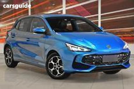 Black 2024 MG MG3 Hatchback Excite Hybrid+