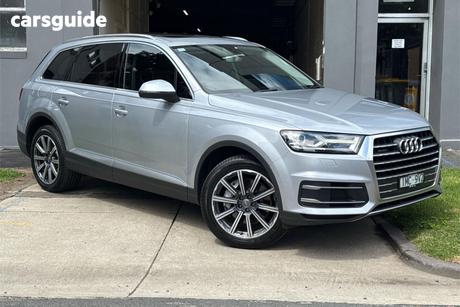 Silver 2016 Audi Q7 Wagon 3.0 Tdi Quattro