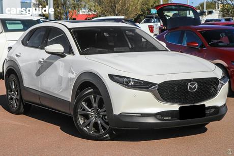 White 2025 Mazda CX-30 Wagon G20 Astina (Fwd)