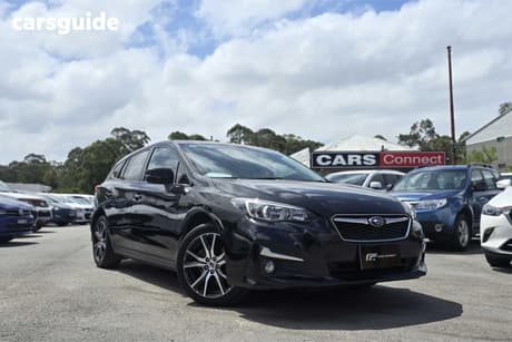 Black 2017 Subaru Impreza Hatchback 2.0I-L (Awd)