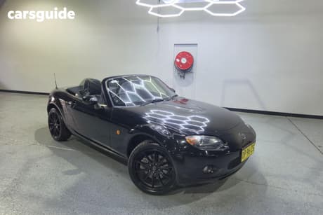 Black 2005 Mazda MX-5 Convertible SE NC30F1 SOFTTOP