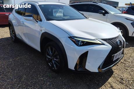 White 2020 Lexus UX250H Wagon F Sport Hybrid (Awd)