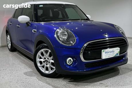 Blue 2020 Mini Cooper Hatchback 5D Hatch