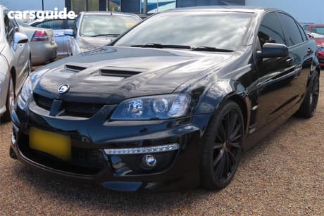 Black 2012 HSV Clubsport Sedan R8 R