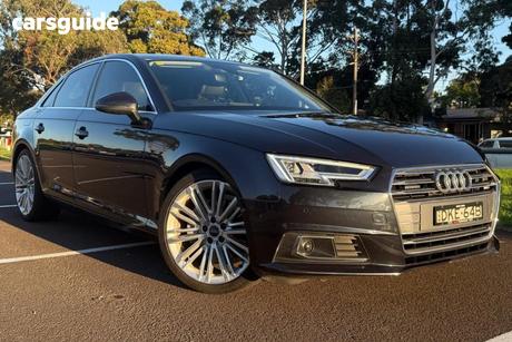 Blue 2016 Audi A4 Sedan 2.0 Tdi Quattro S Tronic Sport