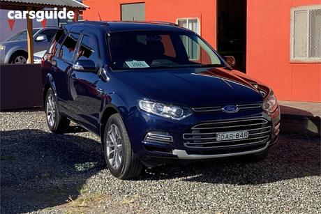 Blue 2011 Ford Territory Wagon Titanium (Rwd)