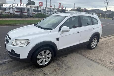 White 2010 Holden Captiva Wagon Lx (4X4)