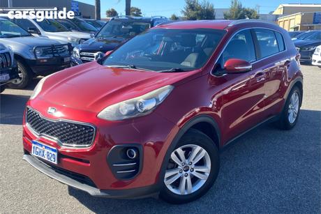 Red 2017 Kia Sportage Wagon Si (Fwd)