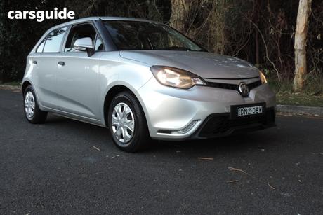 Silver 2017 MG MG3 Hatchback Core