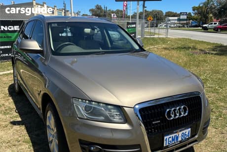 Brown 2009 Audi Q5 Wagon 3.0 Tdi Quattro